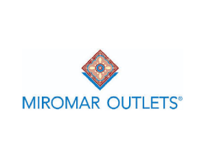 A logo of miromar outlets